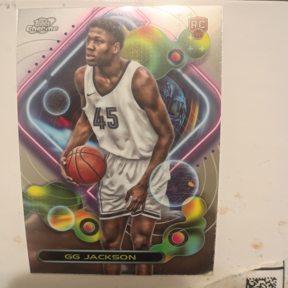 Topps Chrome Basketball Card - GG Jackson